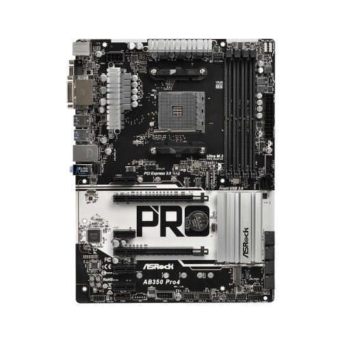 Материнская плата asrock ab350 pro4 подключение